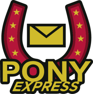 Pony Express Logo PNG SVG Vector