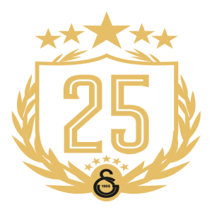 GALATASARAY GS 25 Yıl Logo PNG SVG Vector