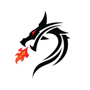 Dragon Ball Logo Template Vector