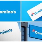 dominos updated logo 2025 01