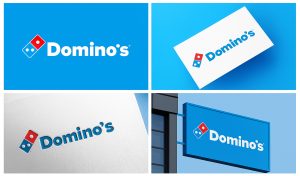 dominos updated logo 2025 01