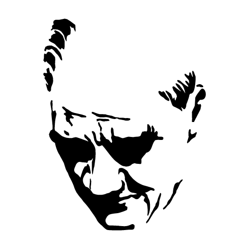 Atatürk Silüeti PNG SVG Vector Atatürk Silüeti PNG SVG Vector