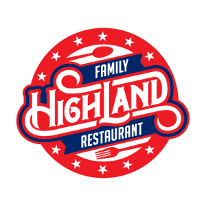 Highland Family Restaurant Logo PNG SVG Vector