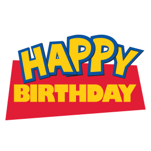 TOY STORY 2 HAPPY BIRTHDAY Vector