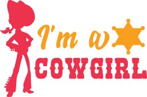 TOY STORY 2 I’M A COWGIRL Vector