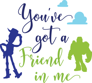 TOY STORY Woody and Buzz Lightyear Vector