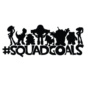 TOY STORY 2 #SQUADGOALS Silhouette 3