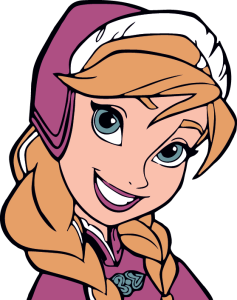 Frozen  Anna Logo Vector