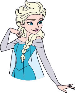 Frozen Elsa 2 Logo Vector