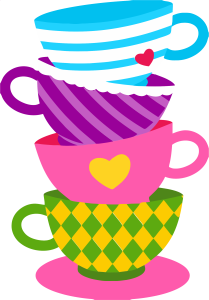Alice in Wonderland Cup Vector