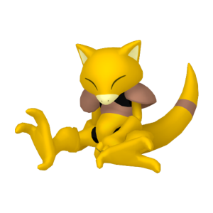 Pokemon Abra Logo Vector