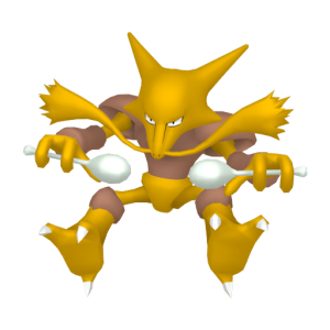 Pokemon Alakazam Vector