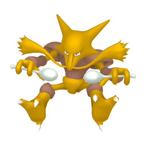 Pokemon Alakazam Vector Pokemon Alakazam Vector