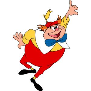 Alice in Wonderland Tweedledee or Tweedledum Vector 3