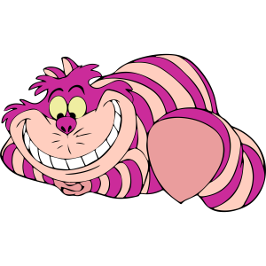 Alice in Wonderland Cheshire Cat Vector 18