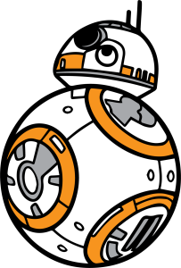 Starwar BB8-2 Vector