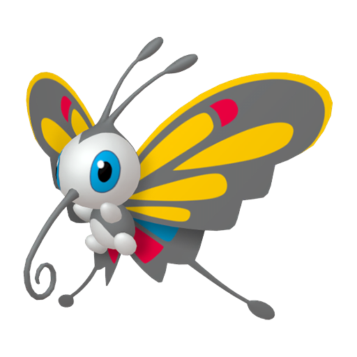 Pokemon Beautifly Logo Vector Pokemon Beautifly Logo Vector