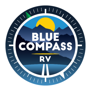 Blue Compass RV logo PNG SVG Vector