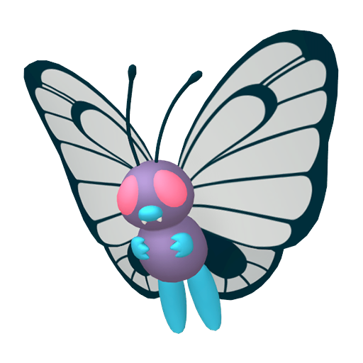 Pokemon Butterfree Logo Pokemon Butterfree Logo