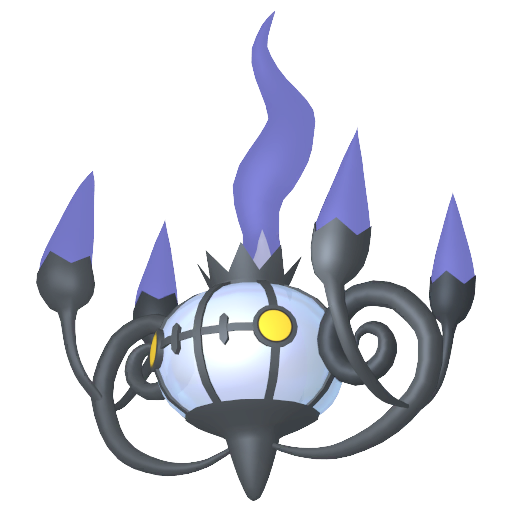 Pokemon Chandelure Vector Pokemon Chandelure Vector