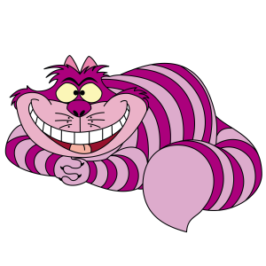 Alice in wonderland Cheshire Cat Vector 5