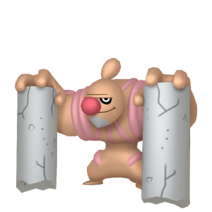 Pokemon Conkeldurr Vector