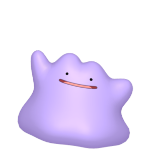 Pokemon Ditto Vector