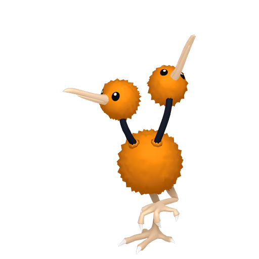 Pokemon Doduo Vector Pokemon Doduo Vector