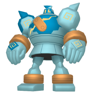 Pokemon Golurk Vector
