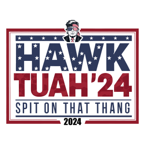 Hawk Tuah Spit On That Thang Logo Template 20