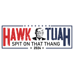 Hawk Tuah Spit On That Thang Logo Template 26