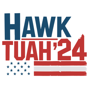 Hawk Tuah Spit On That Thang Logo Template 6