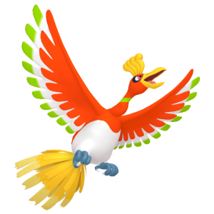Pokemon Ho Oh PNG SVG