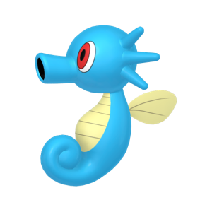 Pokemon Horsea PNG SVG