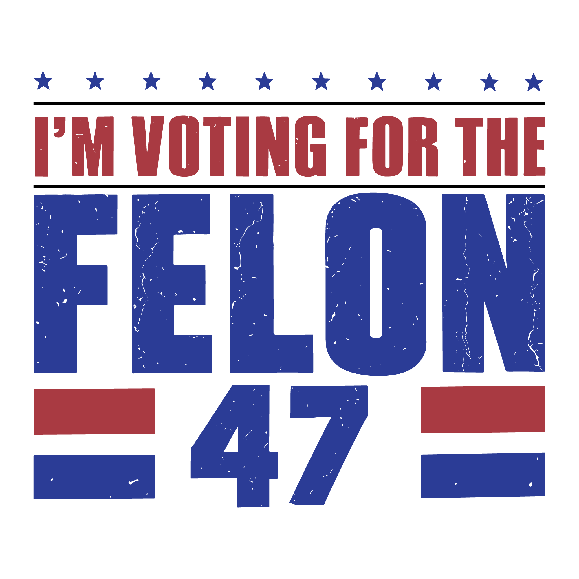 I m Voting Felon Logo Template 6 I m Voting Felon Logo Template 6