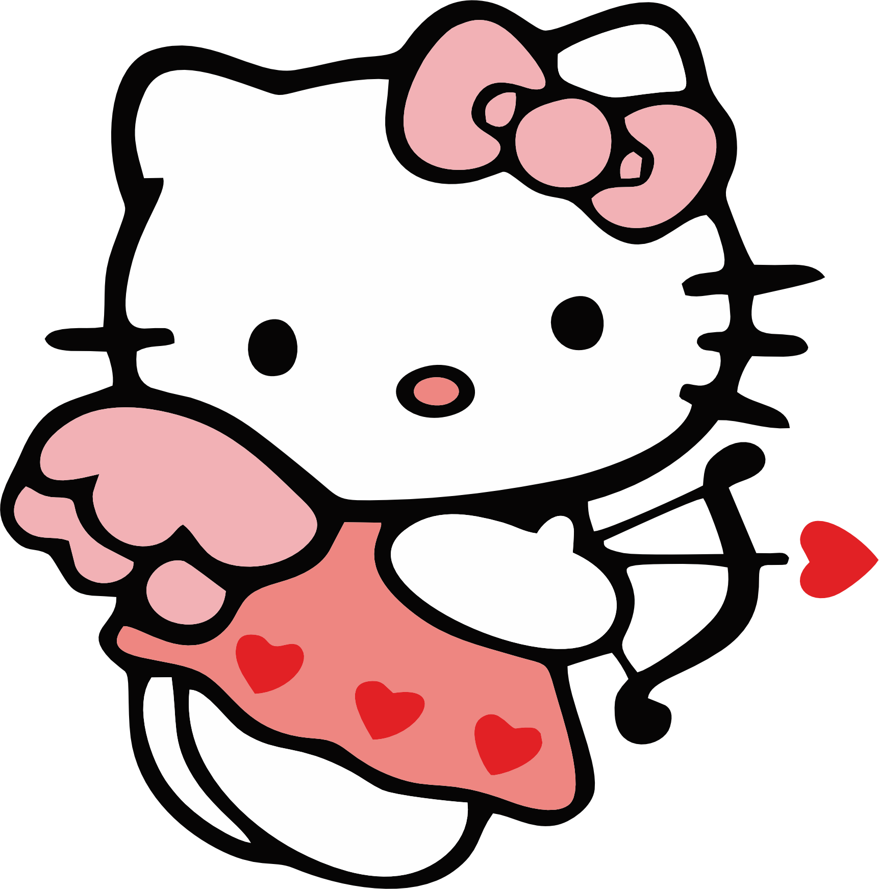 Hello Kitty angel Vector Hello Kitty angel Vector