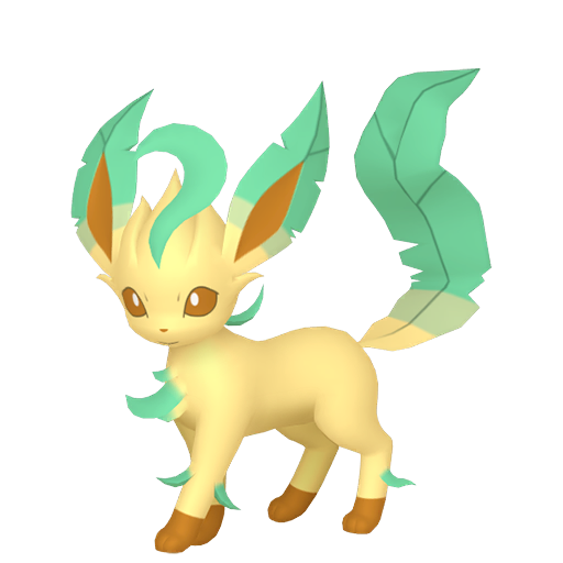 Pokemon Leafeon Vector Pokemon Leafeon Vector
