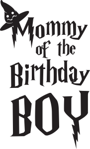 Harry Potter Mommy of the birthday boy Template