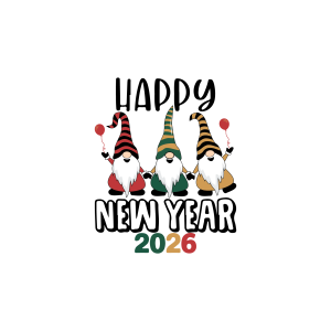 Happy New Year 2026 Logo Template 10