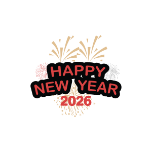 Happy New Year 2026 Logo Template 13