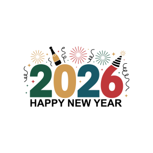 Happy New Year 2026 Logo Template 16