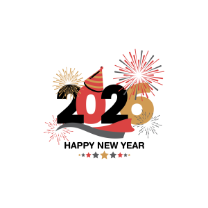 Happy New Year 2026 Logo Template 19