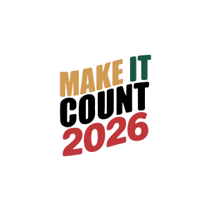 Make It Count 2026 Logo Template