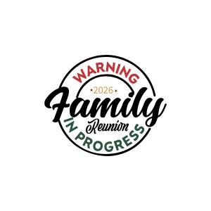 Warning Family Reunion In Progress 2026 Logo