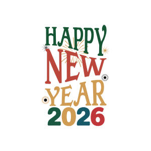 Happy New Year 2026 Logo Template 28