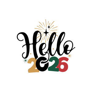 Hello 2026 Logo Template