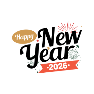 Happy New Year 2026 Logo Template 30