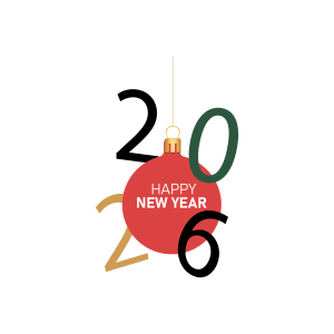 Happy New Year 2026 Logo Template 38