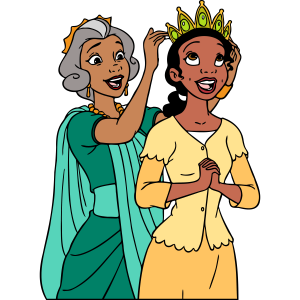 Princess Tiana and Iridessa Logo