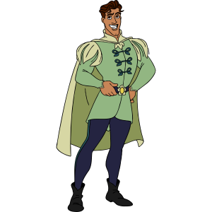 Princess and the Frog Prince Naveen Vector 2